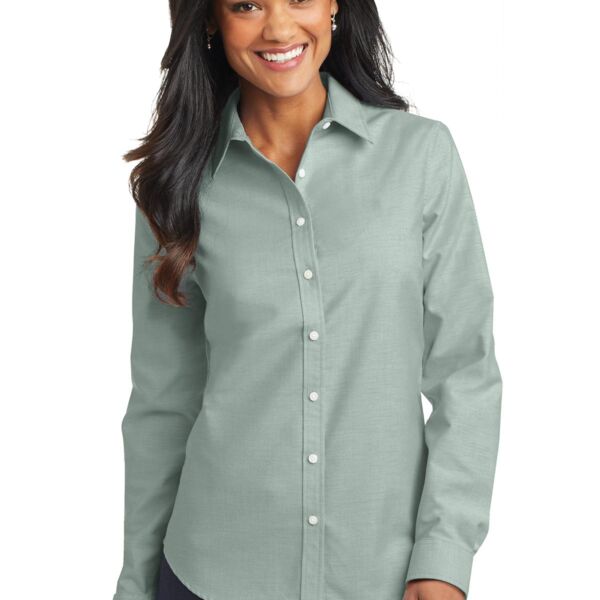 Ladies SuperPro ™ Oxford Shirt Thumbnail