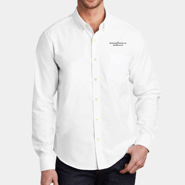 Untucked Fit SuperPro ™ Oxford Shirt Thumbnail